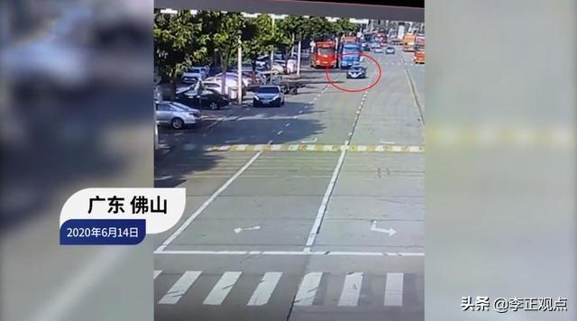 广东一小车撞上钢管，钢管直插驾驶室，司机当场死亡，怎么回事？