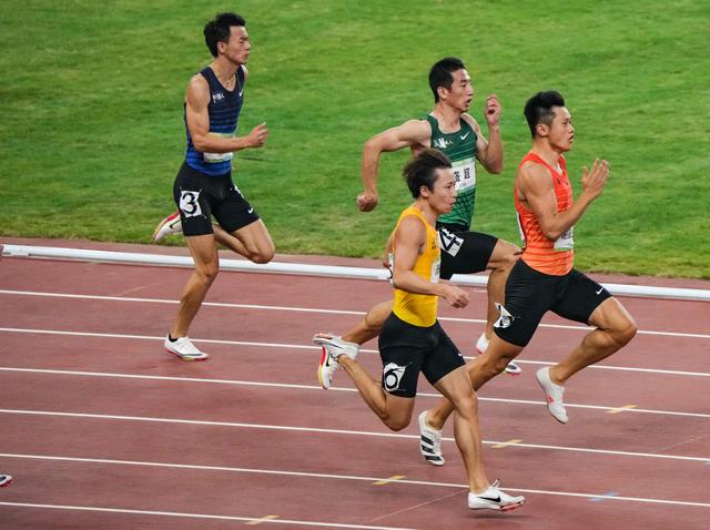 田径——男子200米决赛赛况