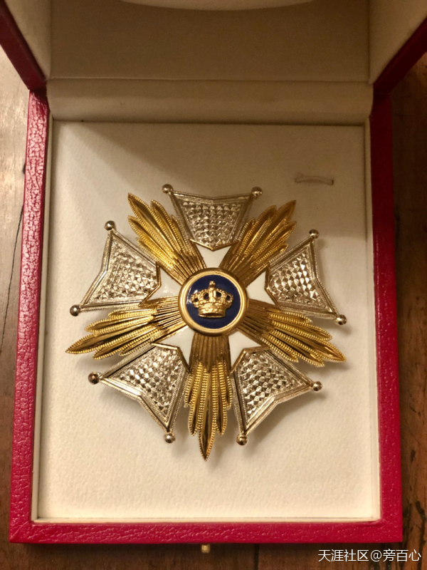 比利时国王授于马云“王国大将军”级別的皇冠勋章