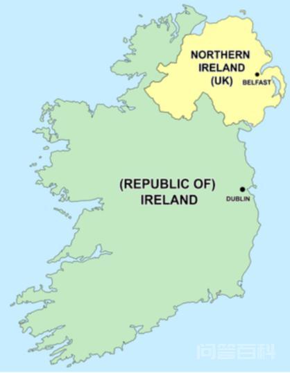 爱尔兰离英伦三岛那么近，为什么英国没有全部占领爱尔兰岛？