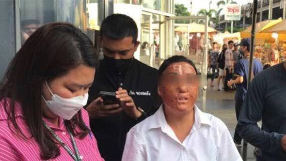 曼谷街头现中国籍毁容乞讨者 记者实地探访：在泰国乞讨<strong>违法</strong> 街头发现不同国籍面孔的乞讨者