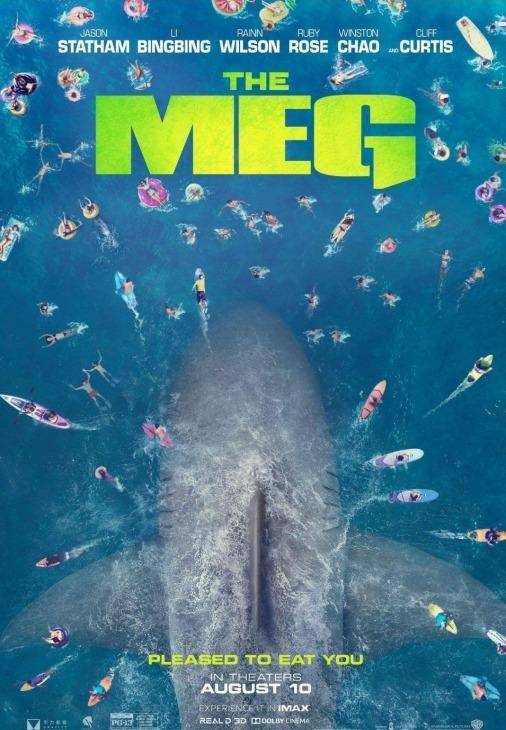 9月份HBO热度最高的10部电影，中国投资《巨齿鲨》“鲨”入榜单