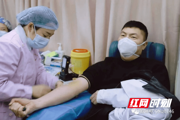 永州市中医医院干部职工积极参加无偿献血活动