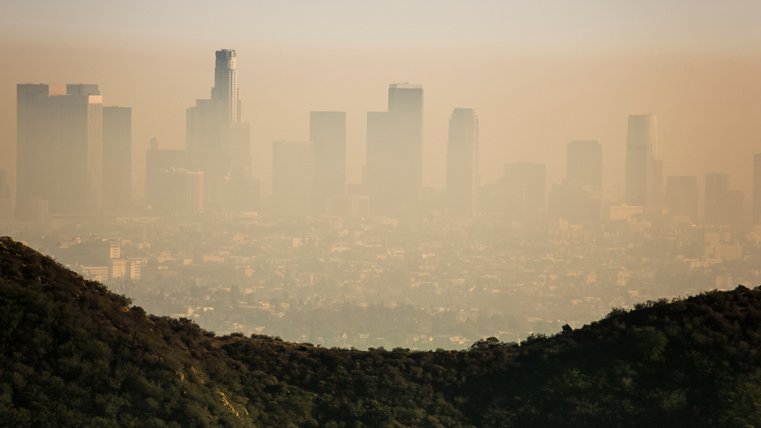 车载传感器可以监测洛杉矶盆地的空气重污染