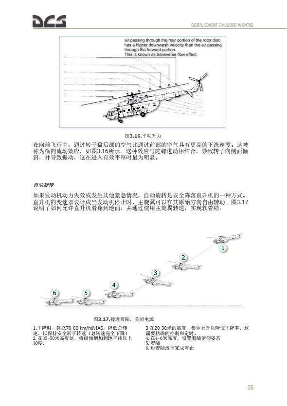 DCS Mi-8MTV2 米8直升机 中文飞行手册 3.5地面效应