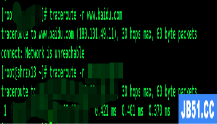 Linux traceroute 命令详解