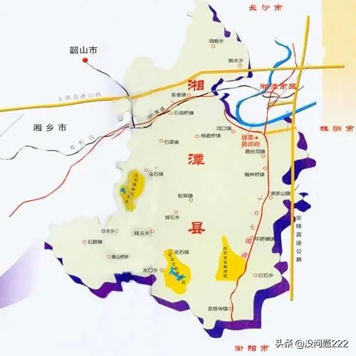 湘潭县第二中学 湘潭县有多少乡镇？